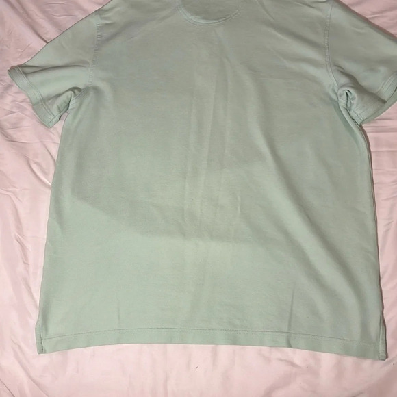 IZOD ADVANTAGE PERFORMANCE SHORT SLEEVE POLO SHIRT -GREEN SPRUCE XL - Picture 8 of 8